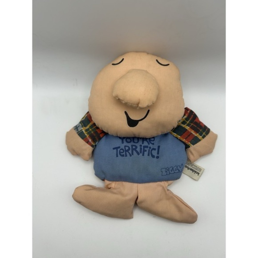 Vintage 1970's‎ Knickerbocker "Ziggy" You're Terrific Bean Bag 7" Plush Toy
